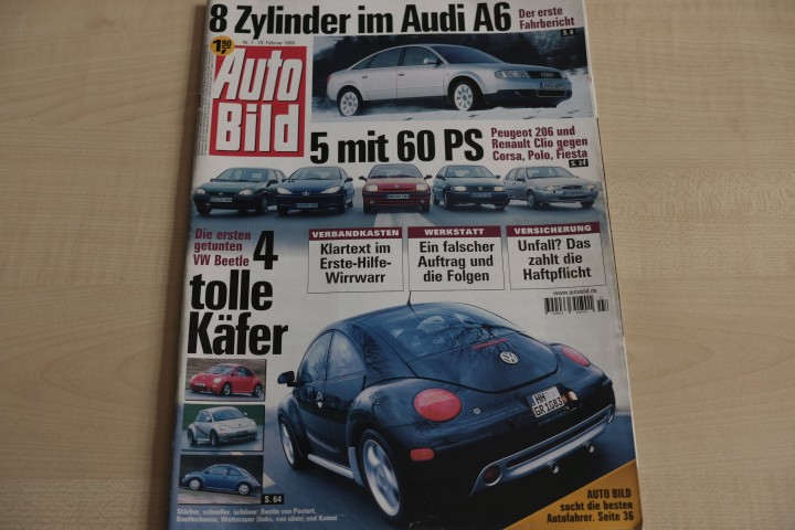 Deckblatt Auto Bild (07/1999)